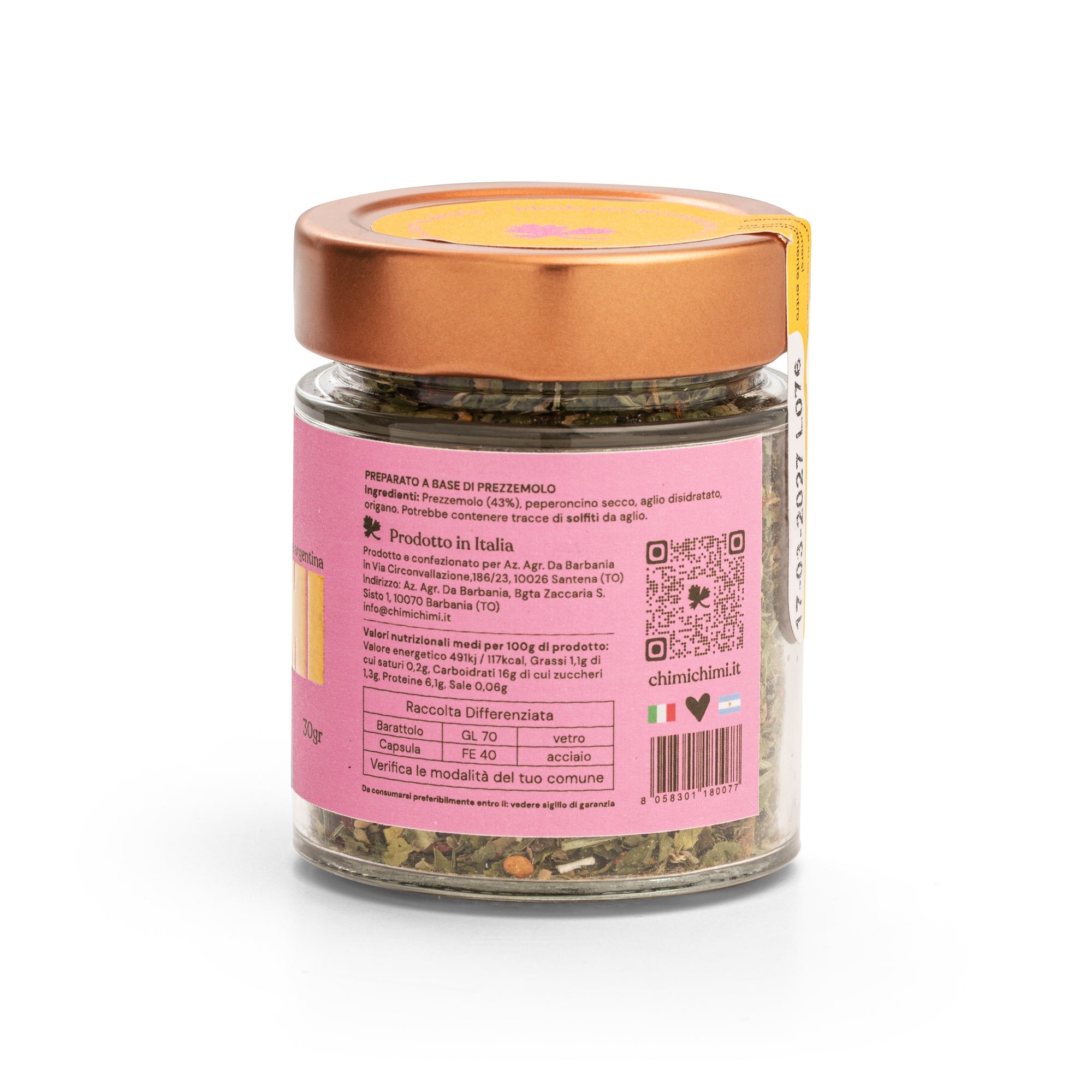 ChimiChimi Secco - Mix di erbe e spezie per preparare il tuo chimichurri